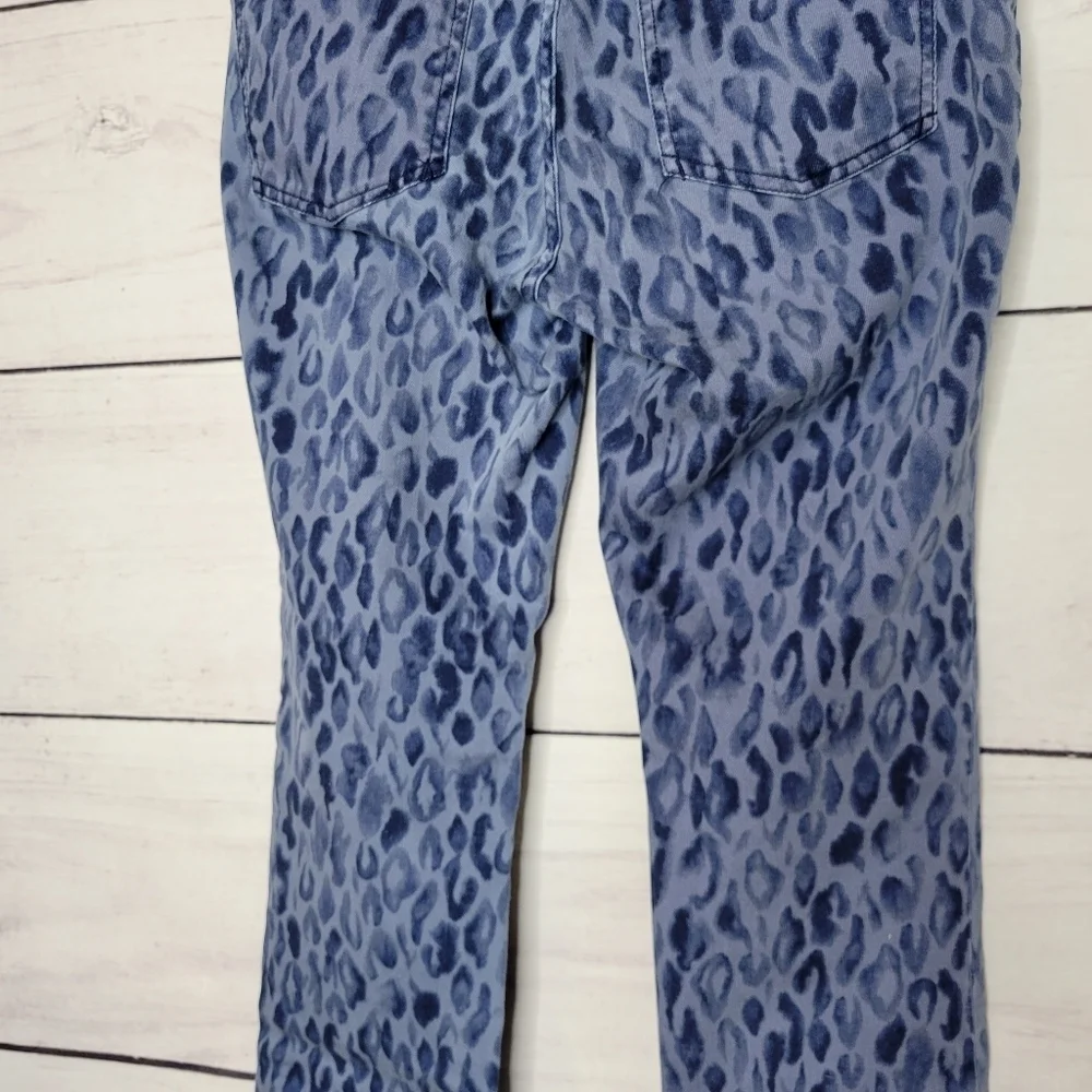 Pilcro And The Letterpress Anthro‎ Leopard Mid-Rise Skinny Jeans